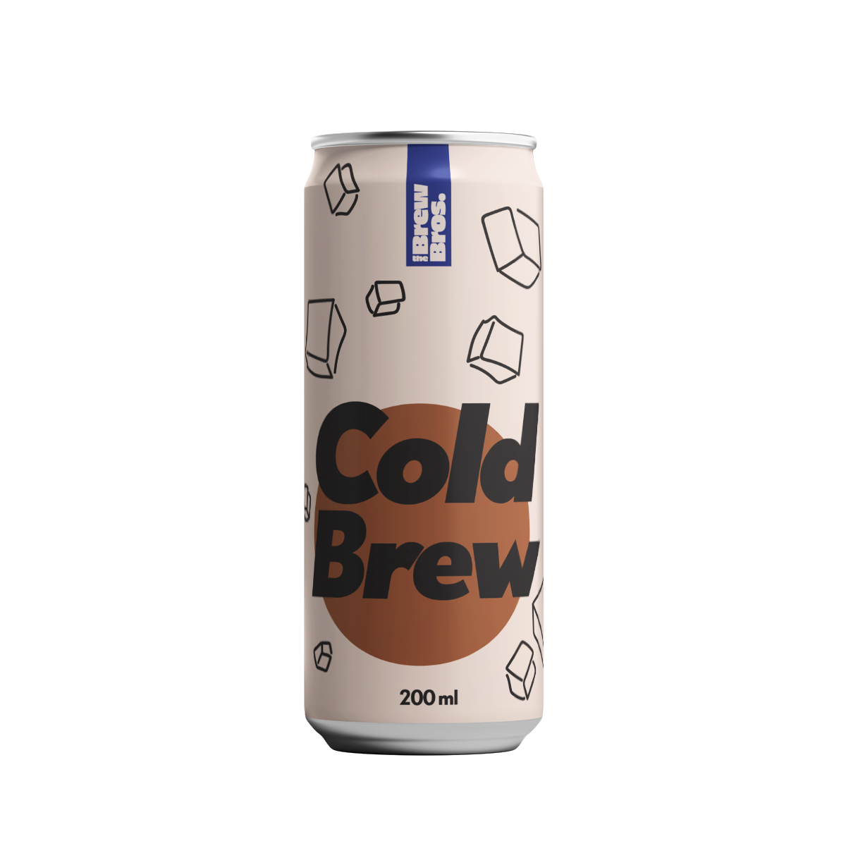 Puszka napoju The Brew Bros o smaku Cold Brew