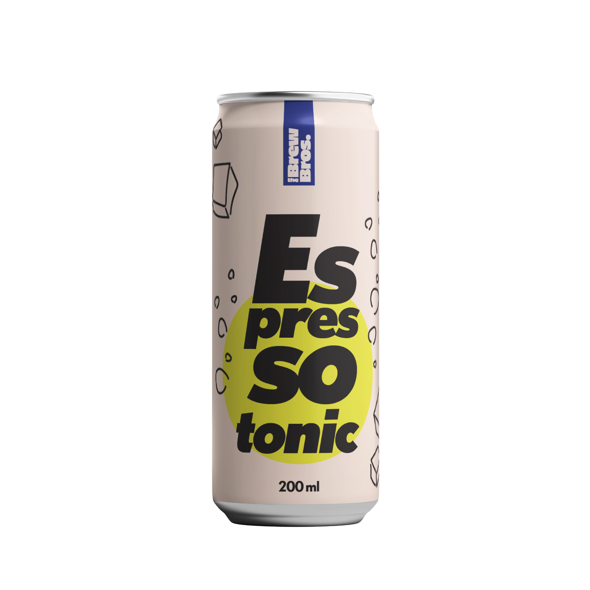 Puszka napoju The Brew Bros o smaku Tonic Espresso